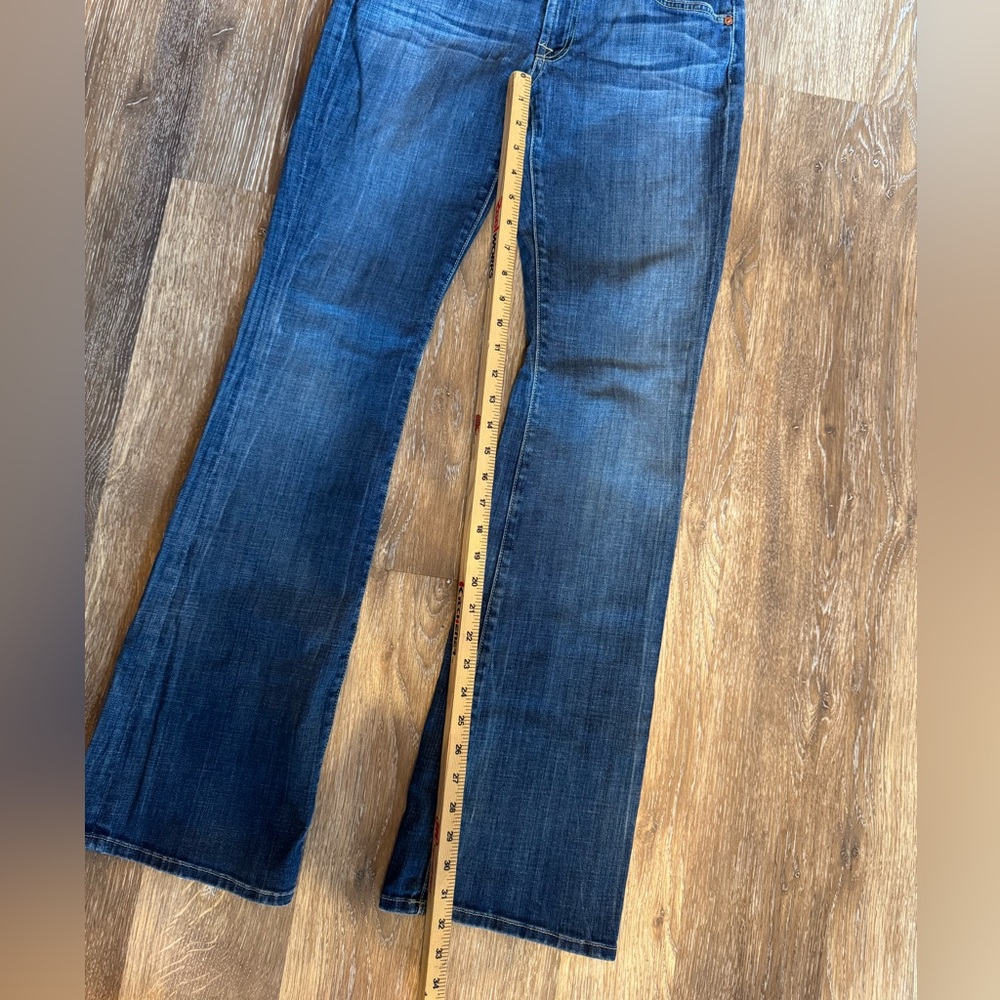 Seven For All Mankind Lexie‎ Kimmie Bootcut Jean Sz 28 Petite - Picture 4 of 8